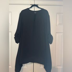 Torrid Sharkbite Hem Sheer Tunic
